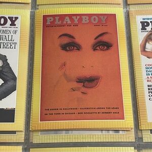 90s Vintage Playboy Chromium Cover Card Collectors 1995 #15